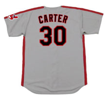 Joe Carter Cleveland Indians Official MLB Majestic Jersey gray