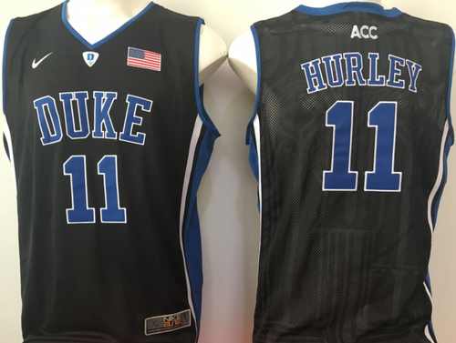 Bobby Hurley Duke Blue Devils jersey black NIKE