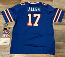Josh Allen autographed Buffalo Bills jersey photo signing COA