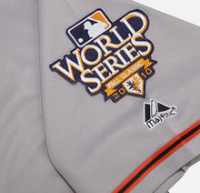 Tim Lincecum San Francisco Giants 2010 World Series Official MLB Majestic Jersey gray