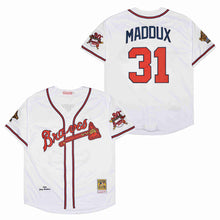 Greg Maddux Atlanta Braves Mitchell & Ness White