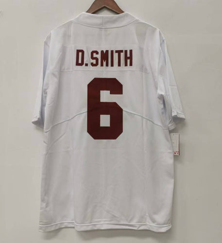 DeVonta Smith Alabama Crimson Tide Official NCAA Nike Jersey white