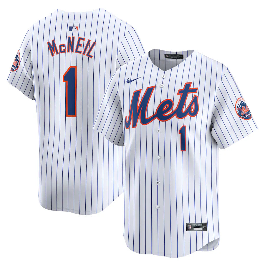 Jeff McNeil New York Mets Nike brand MLB official Jersey