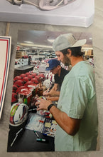 Josh Allen Autographed Buffalo Bills Mini Helmet with COA & Photo signing