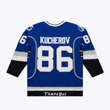 Nikita Kucherov Tampa Bay Lightning Official NHL Mitchell & Ness Jersey blue