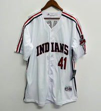 Charles Nagy Cleveland Indians Official MLB Majestic Jersey white