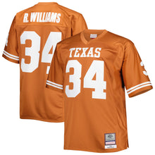 Ricky Williams Texas Longhorns official NCAA Mitchell & Ness Jersey