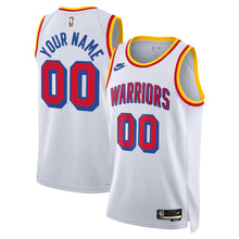 Choose Any Name & Number Golden State Warriors YOUTH KIDS Official NBA Nike Alternate Jersey white