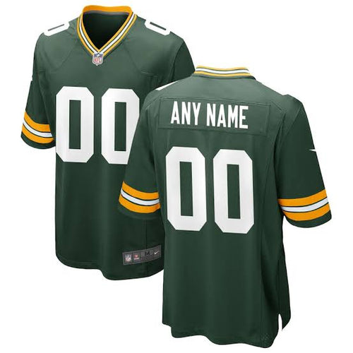 Any name & Number Green Bay Packers NFL Nike Jersey green