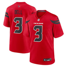 Tank Dell Houston Texans official NFL Nike Jersey red