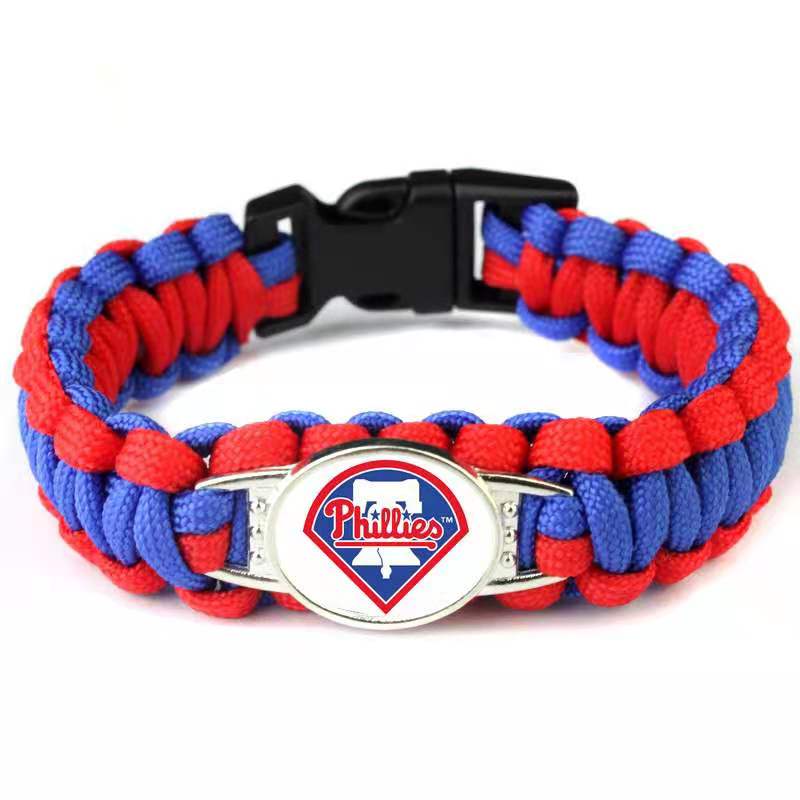 Philadelphia Phillies snap clasp bracelet