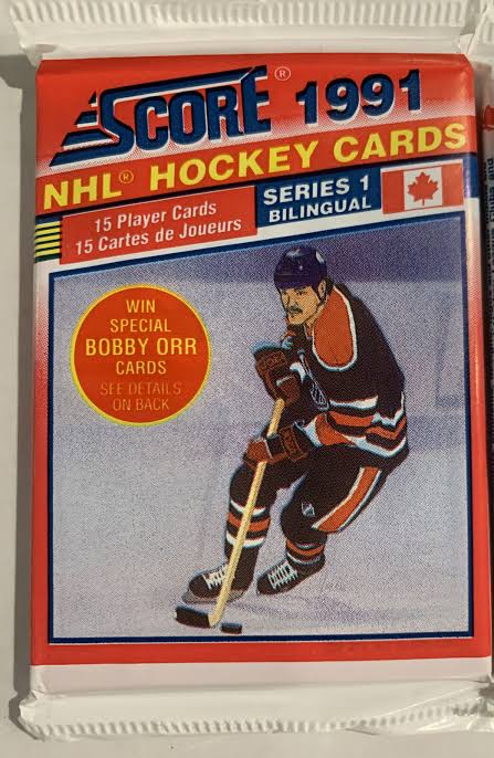 1991 Score NHL Hockey wax box 36 packs – Classic Authentics