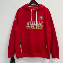 San Francisco 49ers Official NFL hoodie zipper pockets