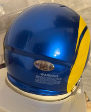 Puka Nacua Autographed Los Angeles Rams Mini Helmet with COA