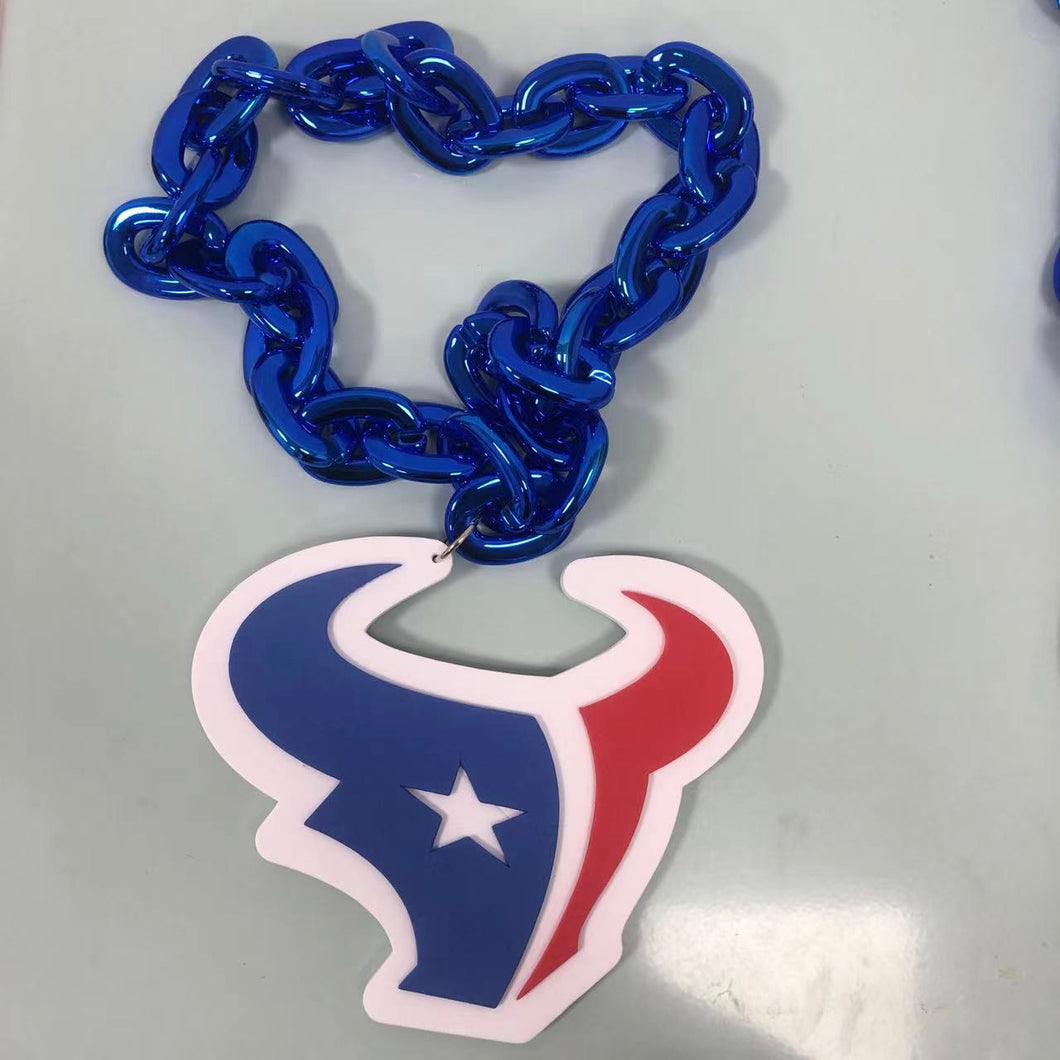 Houston Texans 3D foam Fan Chain