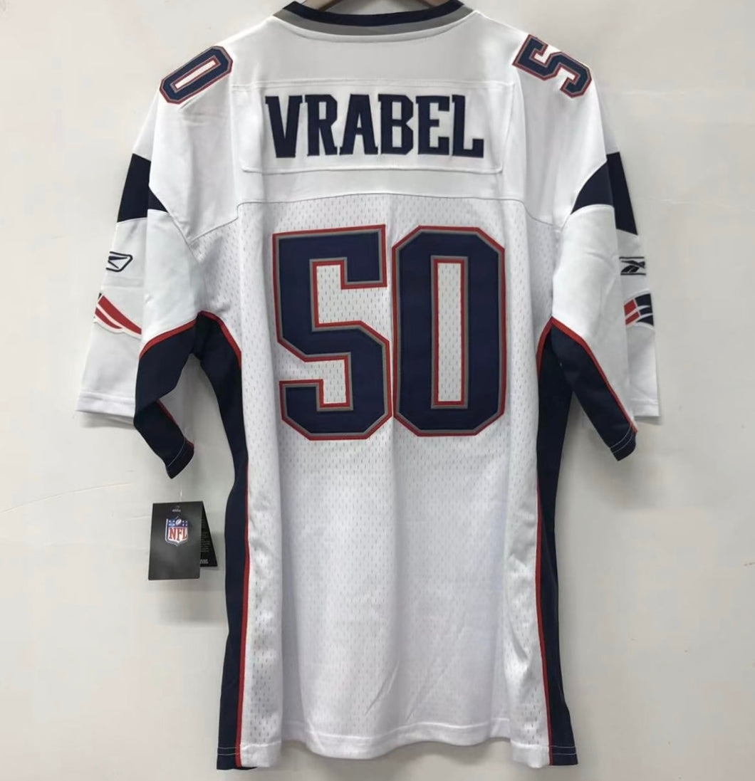 Any name & Number New England Patriots NFL Reebok Throwback jersey