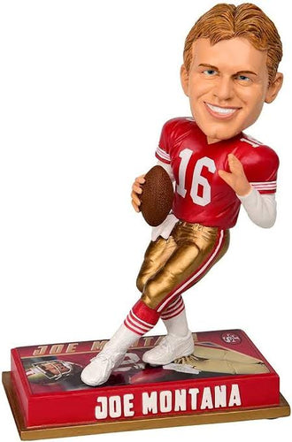 Joe Montana San Francisco 49ers Bobblehead Forever Collectibles