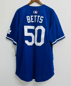 Mookie Betts Los Angeles Dodgers Jersey blue Nike – Classic Authentics