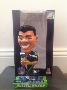 Russell Wilson Seattle Seahawks Caricature Bobblehead Forever Collectibles