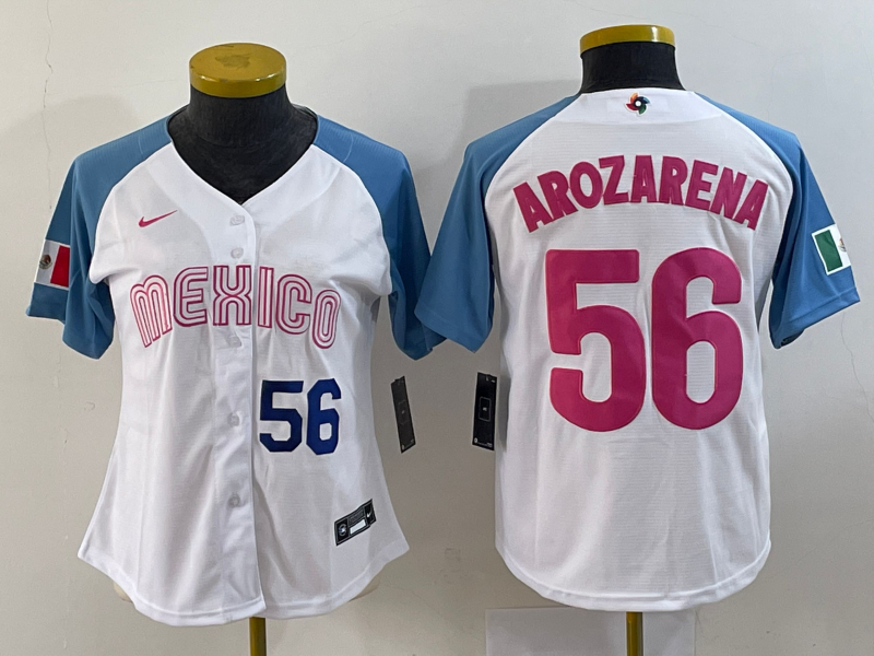 Randy Arozarena Mexico Baseball Jersey Nike