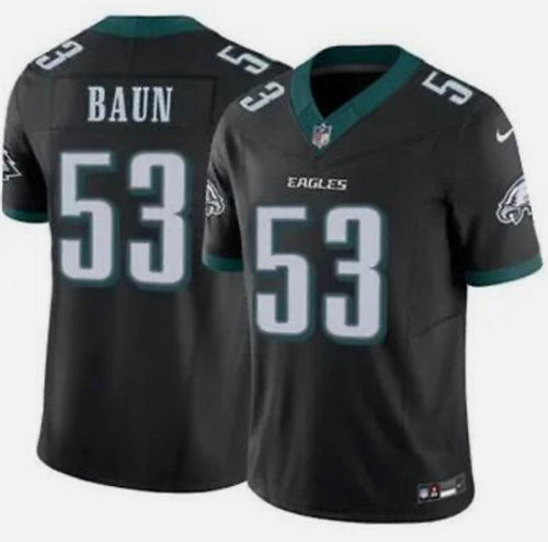Zack Baun Philadelphia Eagles official NFL Nike Jersey black