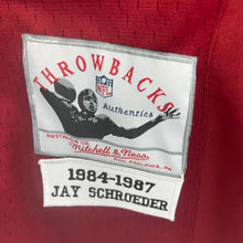 Jay Schroeder Washington Redskins Commanders Official NFL Mitchell & Ness Jersey