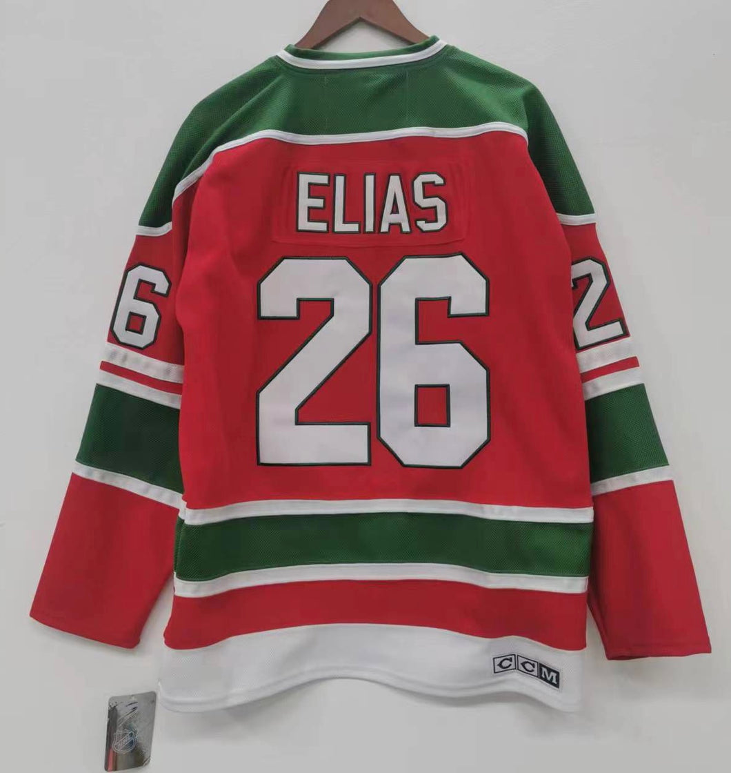 Patrik Elias Eliáš New Jersey Devils Jersey green