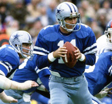 Danny White Dallas Cowboys Official NFL Jersey Mitchell & Ness blue