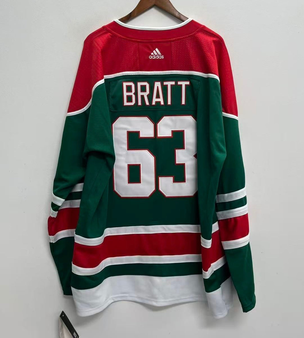 Jesper Bratt YOUTH KIDS New Jersey Devils Official NHL Adidas retro Jersey