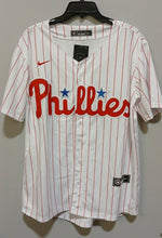Philadelphia Phillies white Pinstripes Official Nike blank back Jersey