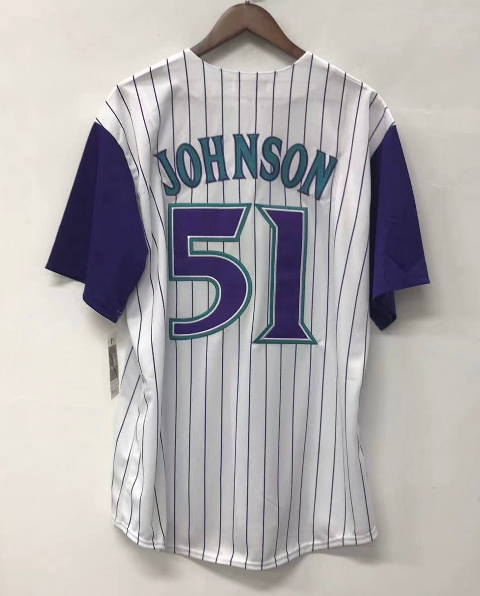 Mitchell and Ness Stitched Randy Johnson 51 Diamondbacks cheapest Jersey Size XL