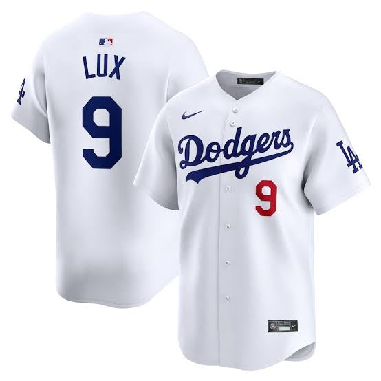 Gavin Lux Los Angeles Dodgers YOUTH Official MLB Nike Jersey white