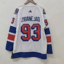 Mika Zibanejad YOUTH KIDS New York Rangers Official NHL Adidas Winter Classic Jersey