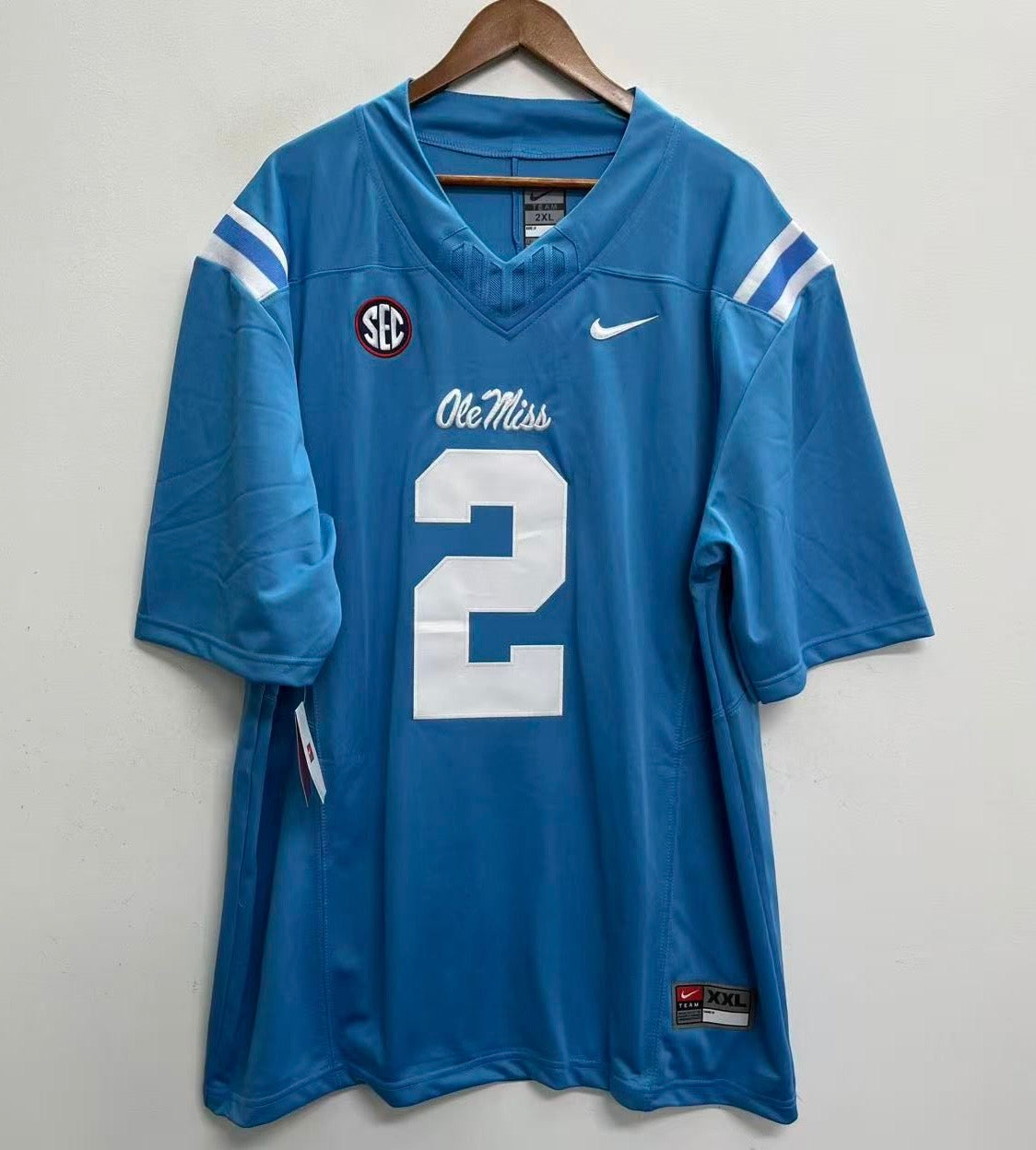 nike ole miss football jersey