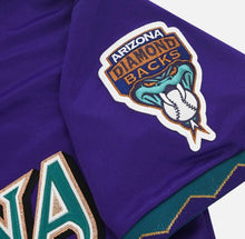 Luis Gonzalez Arizona Diamondbacks 2001 World Series Official MLB Majestic Jersey purple
