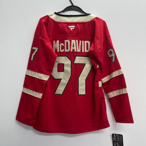 Connor McDavid Team Canada 2025 Official YOUTH KIDS Jersey
