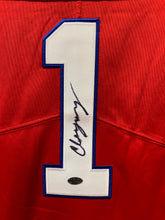 Christian Gonzalez New England Patriots autographed Draft Day Jersey COA