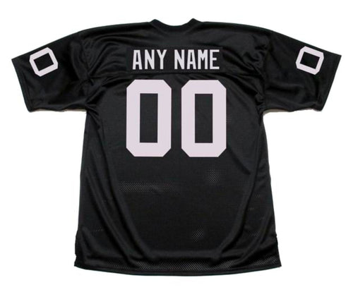 Any name & Number Oakland  Los Angeles Raiders NFL Mitchell & Ness Jersey black