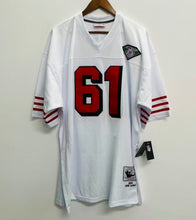 Jesse Sapolu 1994 San Francisco 49ers Jersey Mitchell & Ness white