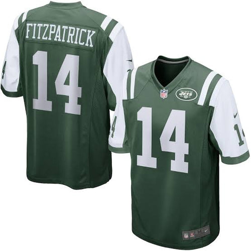 Ryan Fitzpatrick New York Jets Official NFL Nike Jersey green