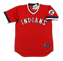 Frank Robinson Cleveland Indians Official MLB Majestic Jersey red