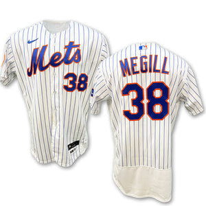 Tylor Megill New York Mets Official MLB Nike Jersey