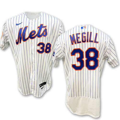 Tylor Megill New York Mets Official MLB Nike Jersey