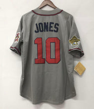 Chipper Jones Atlanta Braves Jersey Mitchell & Ness 1995 gray