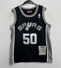 David Robinson San Antonio Spurs YOUTH Official NBA Mitchell & Ness Jersey black