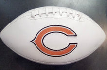 Chicago Bears Full Size logo Autograph Signature Football