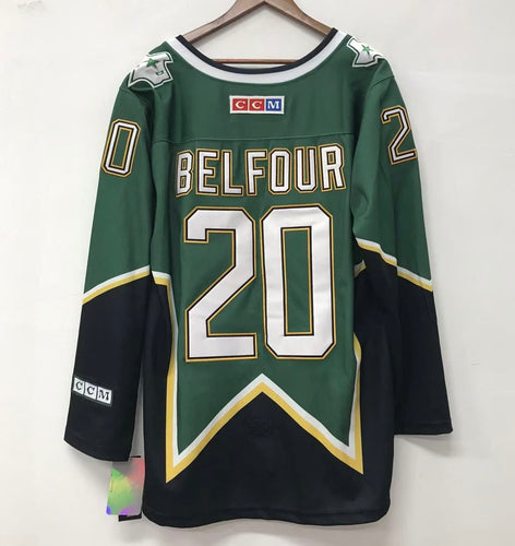 Ed Belfour Dallas Stars Official NHL CCM Jersey
