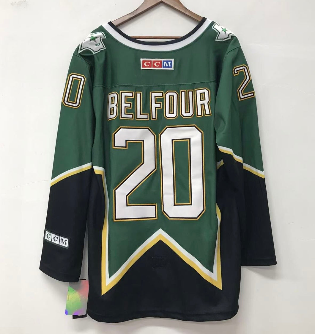 Ed Belfour Dallas Stars Official NHL CCM Jersey