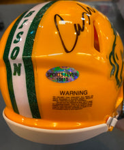 Carson Wentz North Dakota State Autographed Mini Helmet with COA