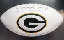 Green Bay Packers Full Size logo Autograph Signature Football